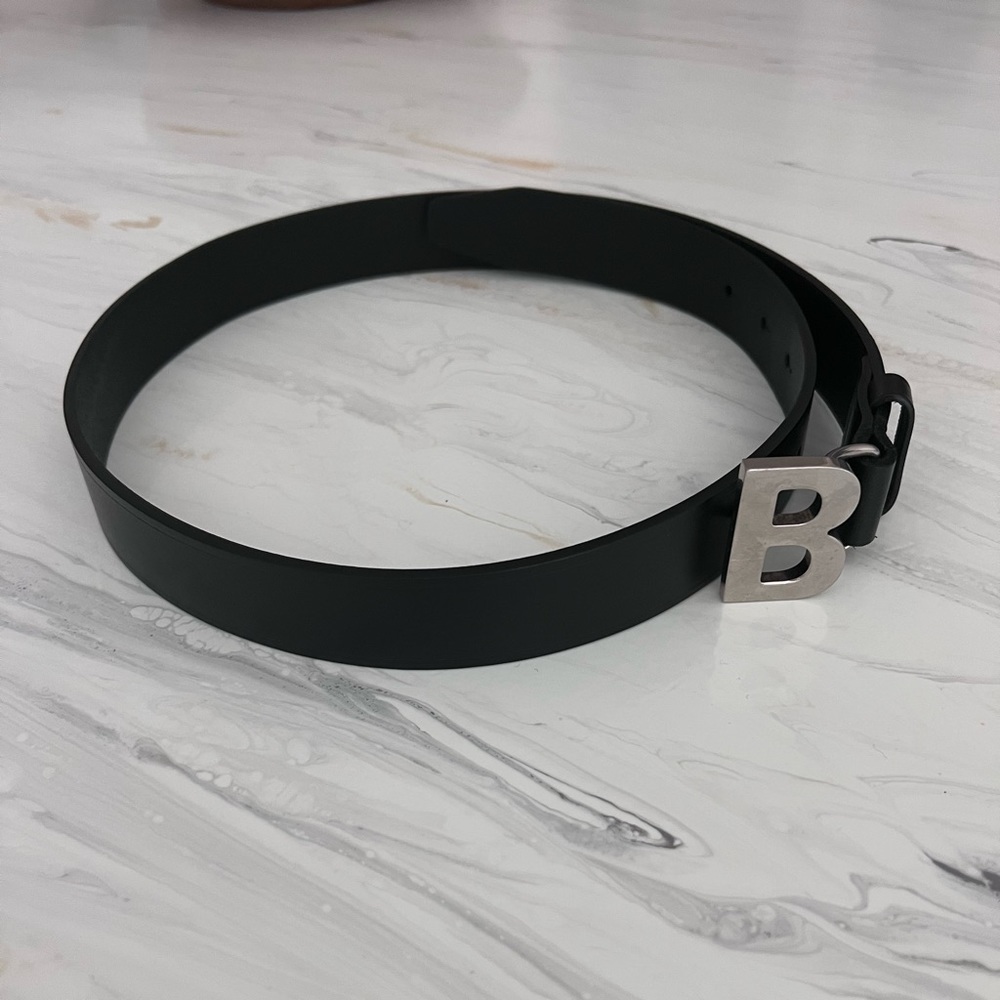 Balenciaga B logo Belt